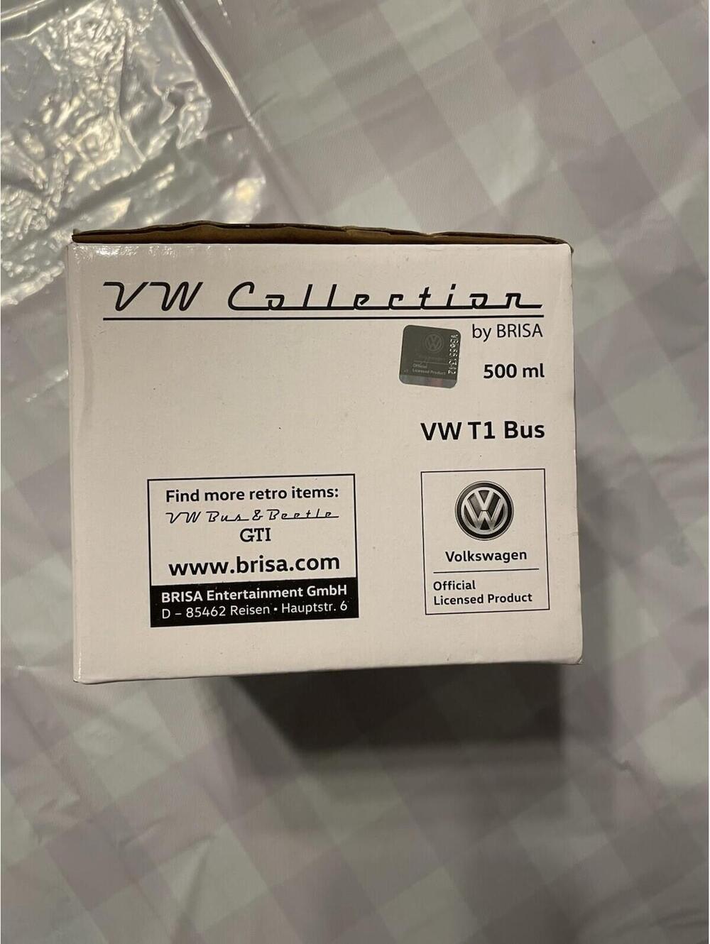 New Brisa VW Collection VW T1 Bus Volkswagen Large Enamel Coffee Tea Mug NIB - Picture 6 of 6